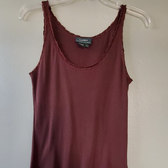 Lauren Brown Tank - Picture 1 of 5